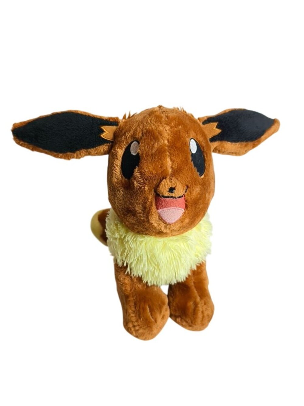 Pokémon Eevee Plush Toy 19" BAB Workshop Brown Yellow Collectible Stuffed Animal